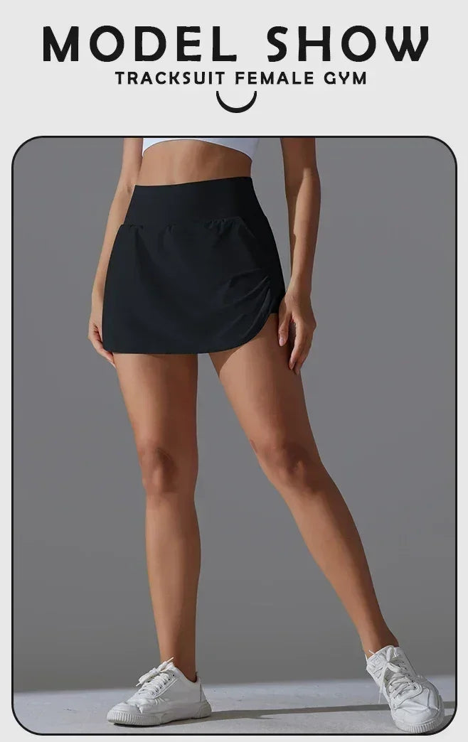 Women's High-Waist Yoga Shorts with Pockets — Gym Sportswear - 3Sons Sports & Fitness