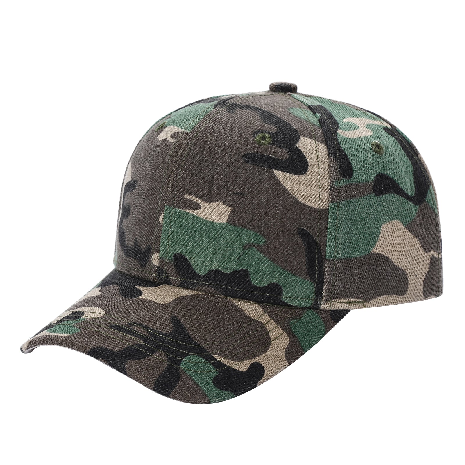 Camouflage Snapback or Buckle Velcro Adjustable Hat Camo Baseball Cap | Burzip Inc #CAMOPACK