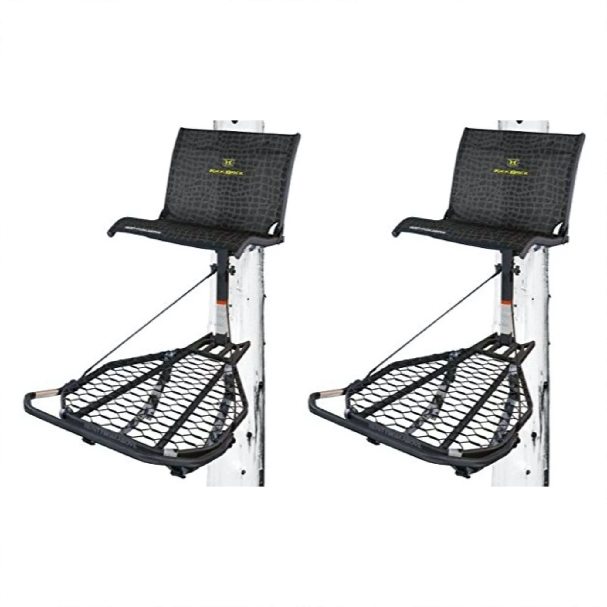 Hawk Helium Kickback LVL Hang-On Hunting Tree Stand with XL Seat & Platform