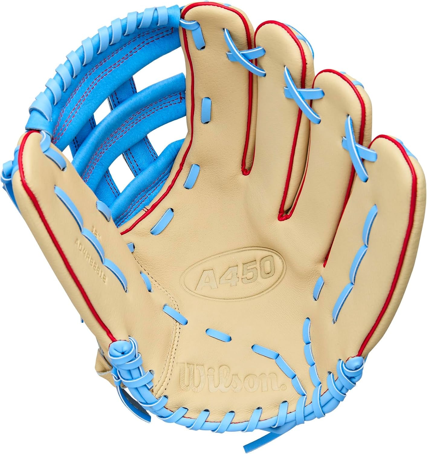 Wilson | A450 | Adult + Youth Baseball Glove + Mitt | Sizes 10.75" - 12" | Right + Left Hand Throw | Multiple Styles