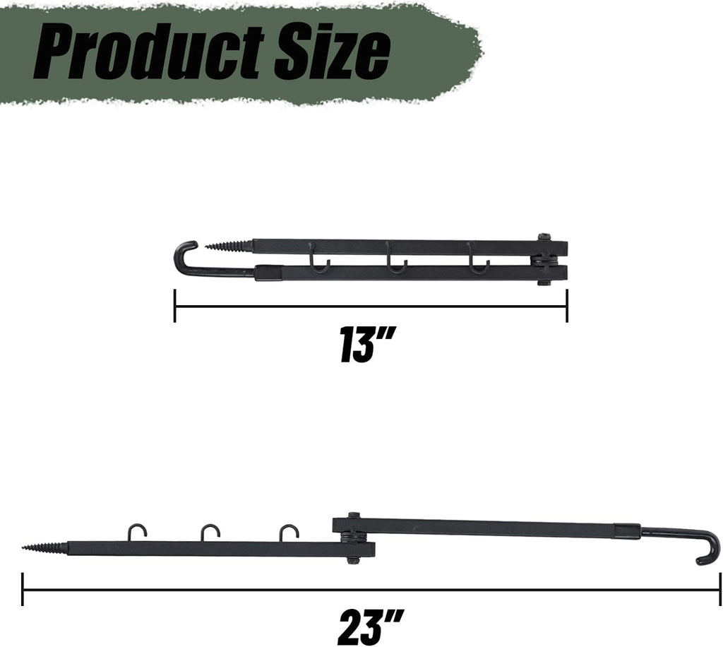 Highwild Tree Stand Bow Hanger Gear Holder Accessory Hook - Pack of 3
