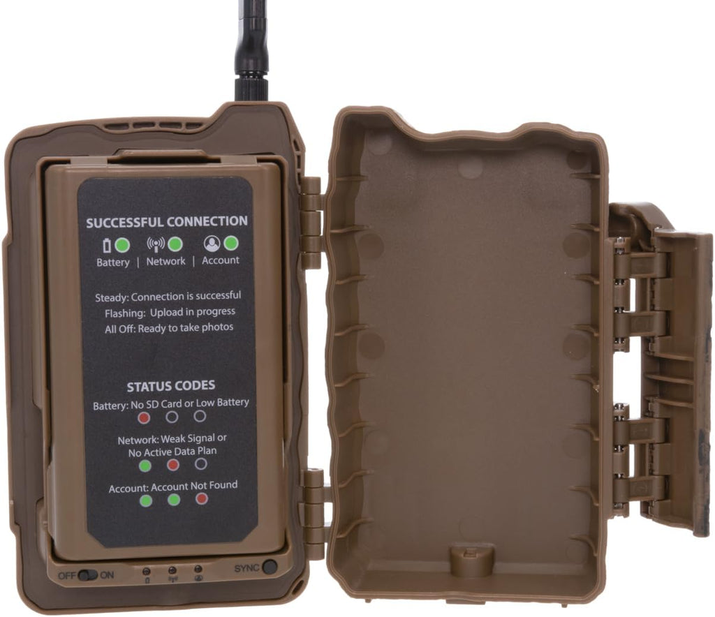 Muddy Matrix 36MP Cellular Trail Camera, 1080P Video, 80Ft Range | 36MP Photos, on Demand Capture via Command Pro App, Dual-Network, 80Ft Detection and Flash