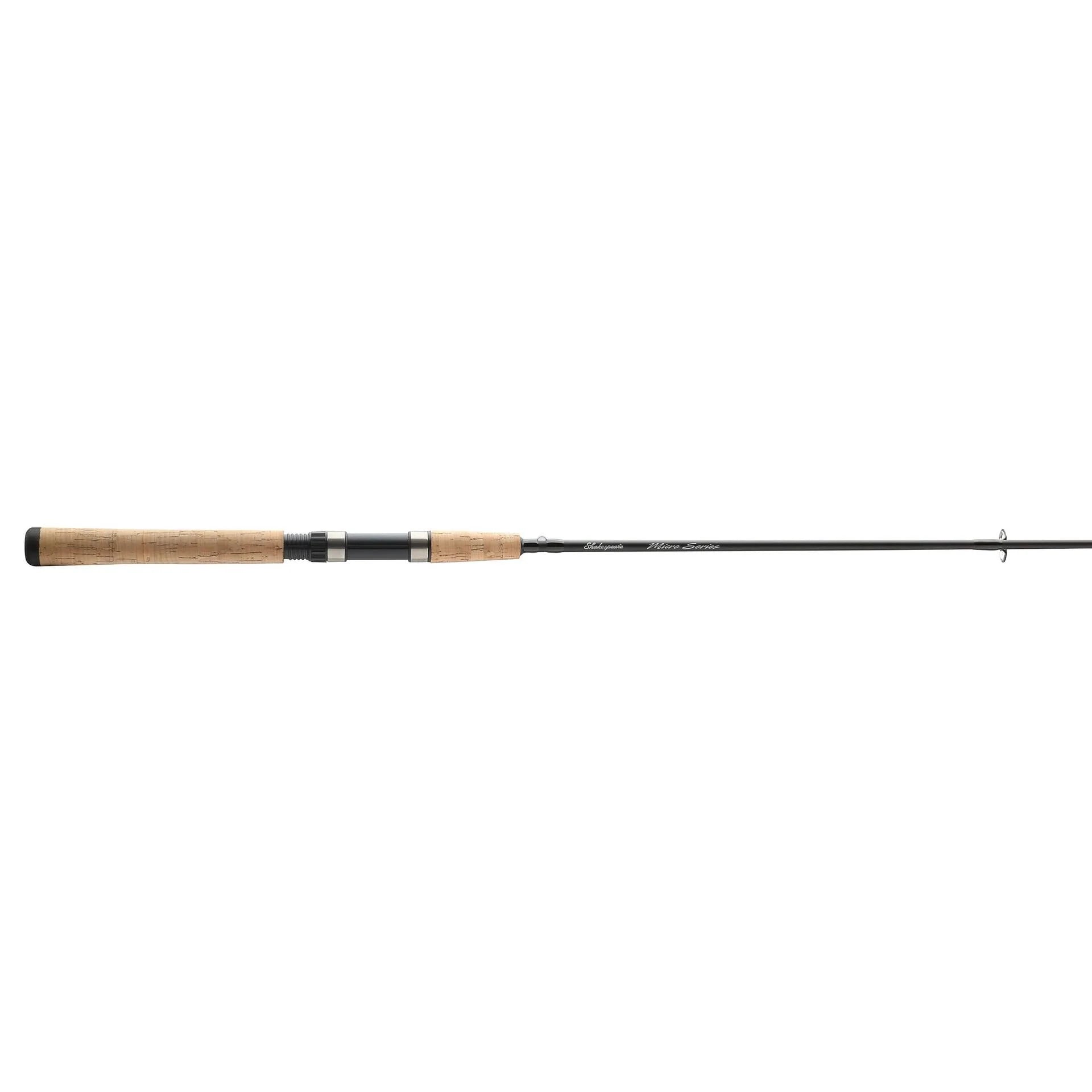 Shakespeare Micro 6'6" Spinning Rod, 2-Piece Fishing Rod, Graphite Composite Blank