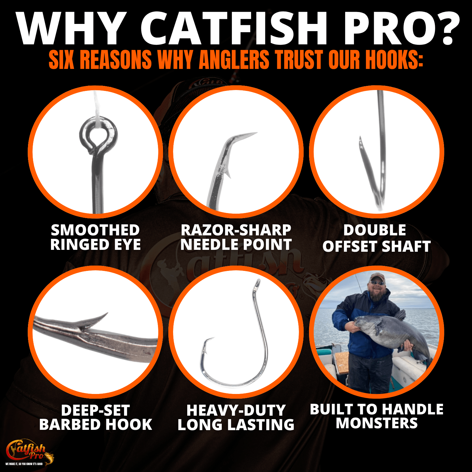 Double Offset Circle Hooks 6/0 - Value Pack