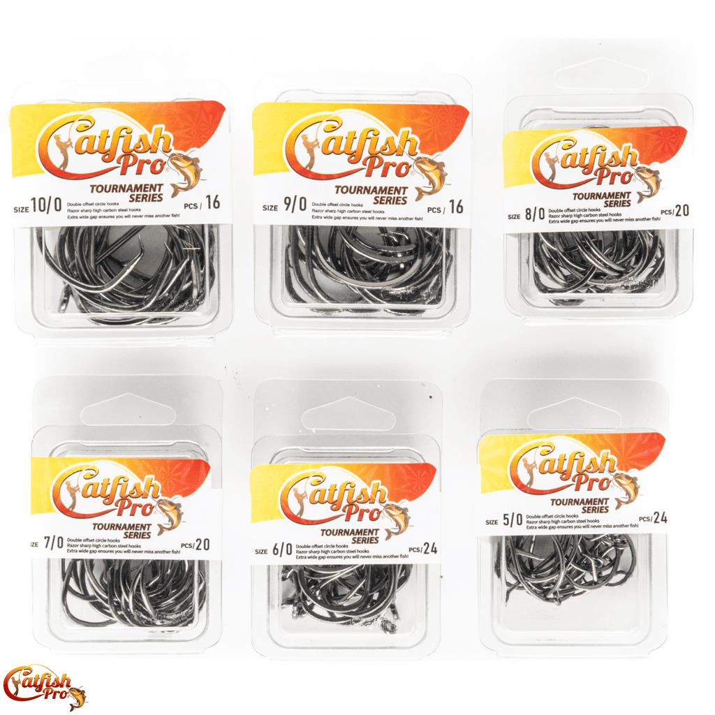 Double Offset Circle Hooks 5/0 - Value Pack