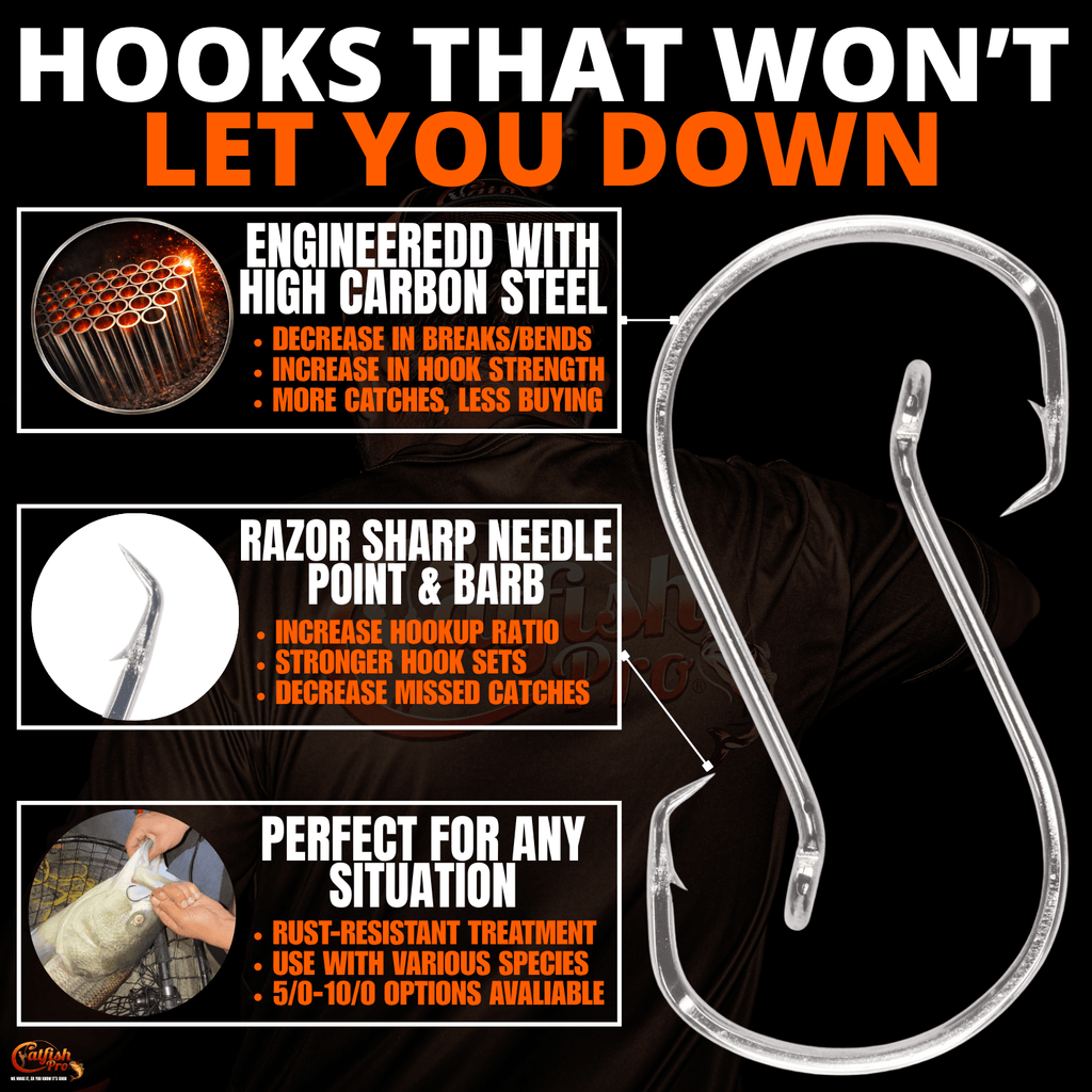 Double Offset Circle Hooks 5/0 - Value Pack