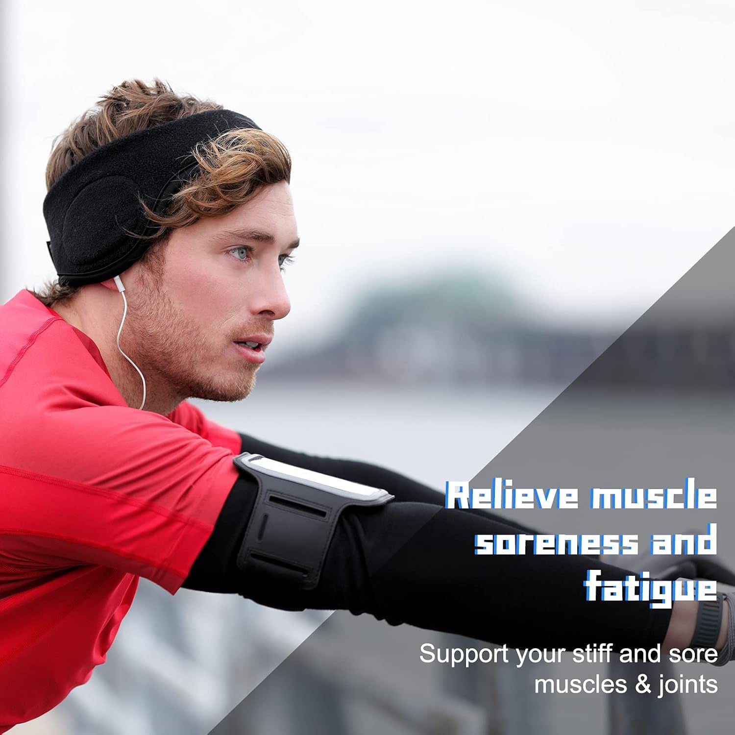Skylety 4 Pieces Thermal Arm Warmer Compression Arm Sleeve for Men Women Winter Outdoor Activities Cycling Basketball Running