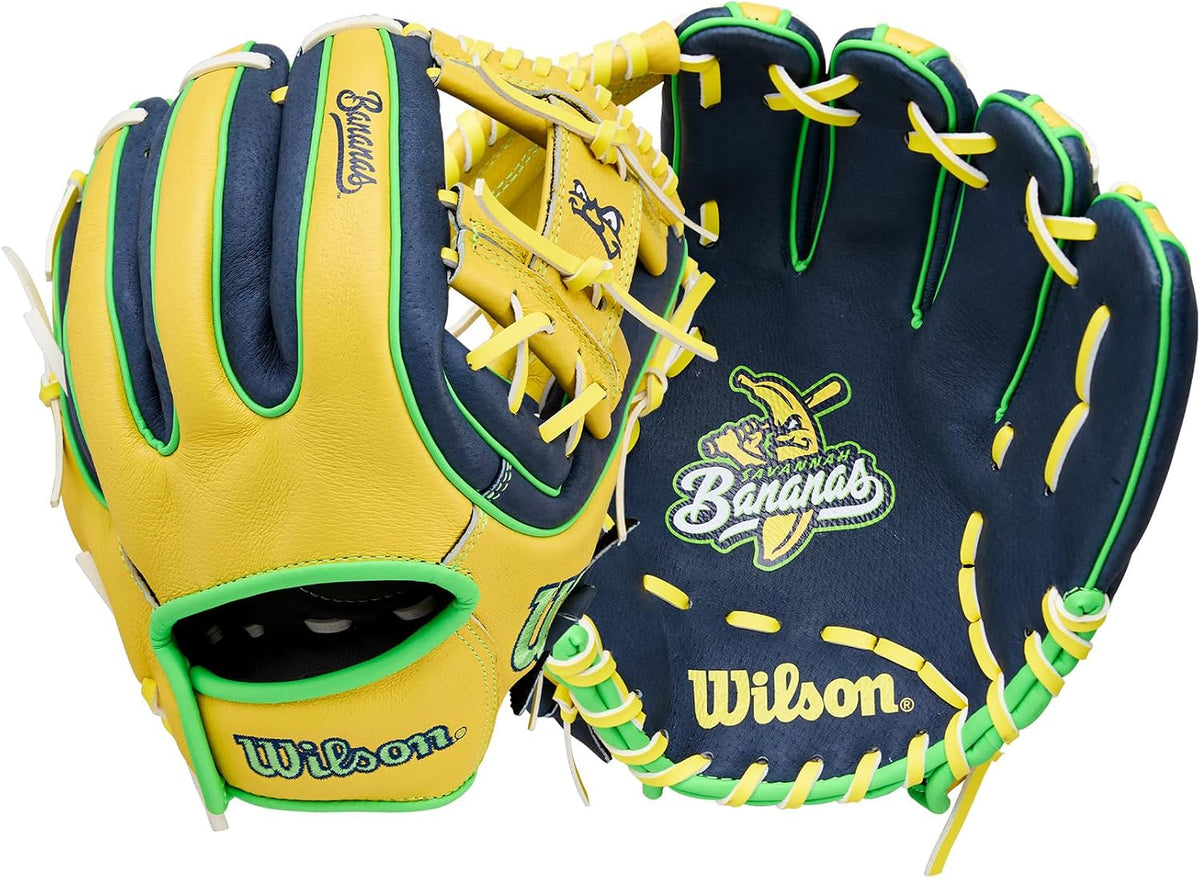 Wilson | A450 | Adult + Youth Baseball Glove + Mitt | Sizes 10.75" - 12" | Right + Left Hand Throw | Multiple Styles