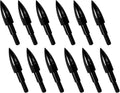 12Pcs Archery Arrow Tips 100/125/150/200 Grain Field Tips 5/16 Inch Screw in Bullet Points , Archery Target Crossbow Practice Tip for Arrow Recurve Bow Compound Bow, Hunting Bow Arrow Target Practice