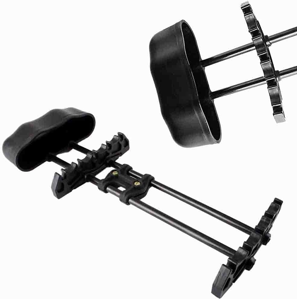 5 Arrow Bow Quiver for Archery Universal Hunting Quiver Quick Detach Quiver for Compound Bow and Recurve Bow Broadheads Lightweight Black