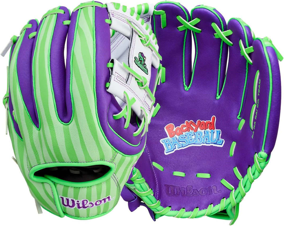 Wilson | A450 | Adult + Youth Baseball Glove + Mitt | Sizes 10.75" - 12" | Right + Left Hand Throw | Multiple Styles