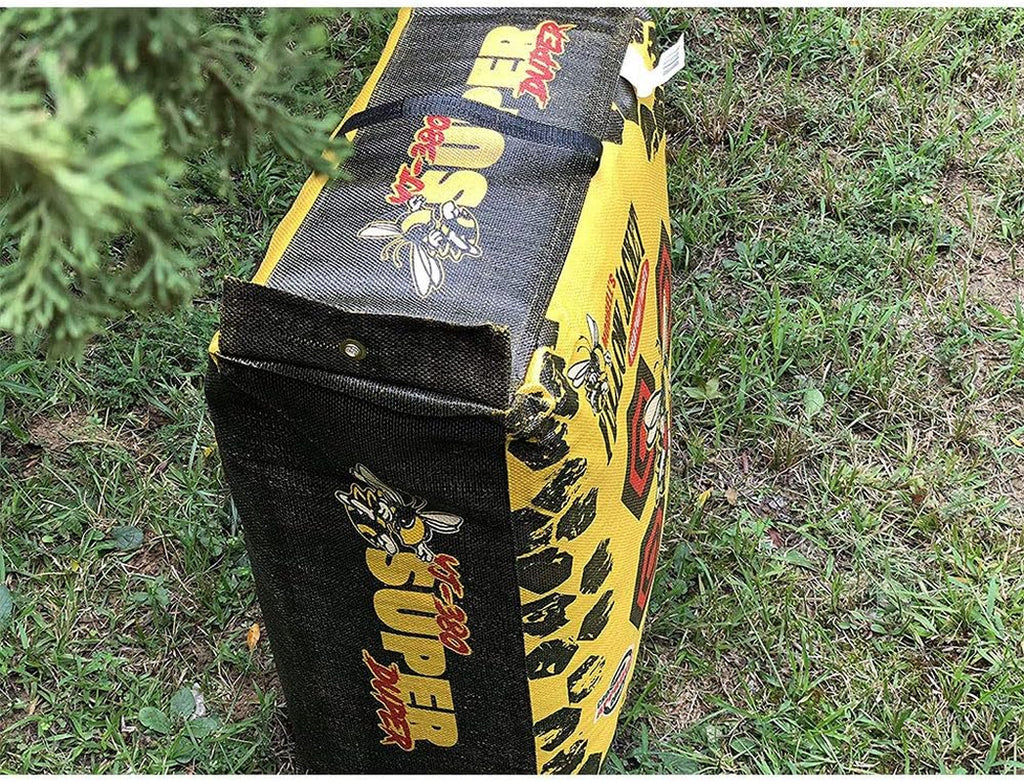 Morrell Super Duper Field Point Bow Targets Archery Block Bag, Yellow | Portable Outdoor Target Practice Equipment for High Speed Compound Bows and Crossbows
