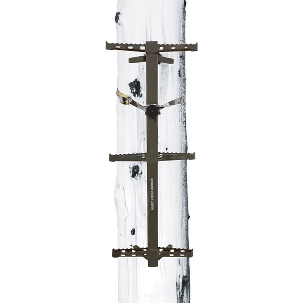Hawk Ranger Traction 3-Pack Climbing Sticks with Treestand and Body Harness