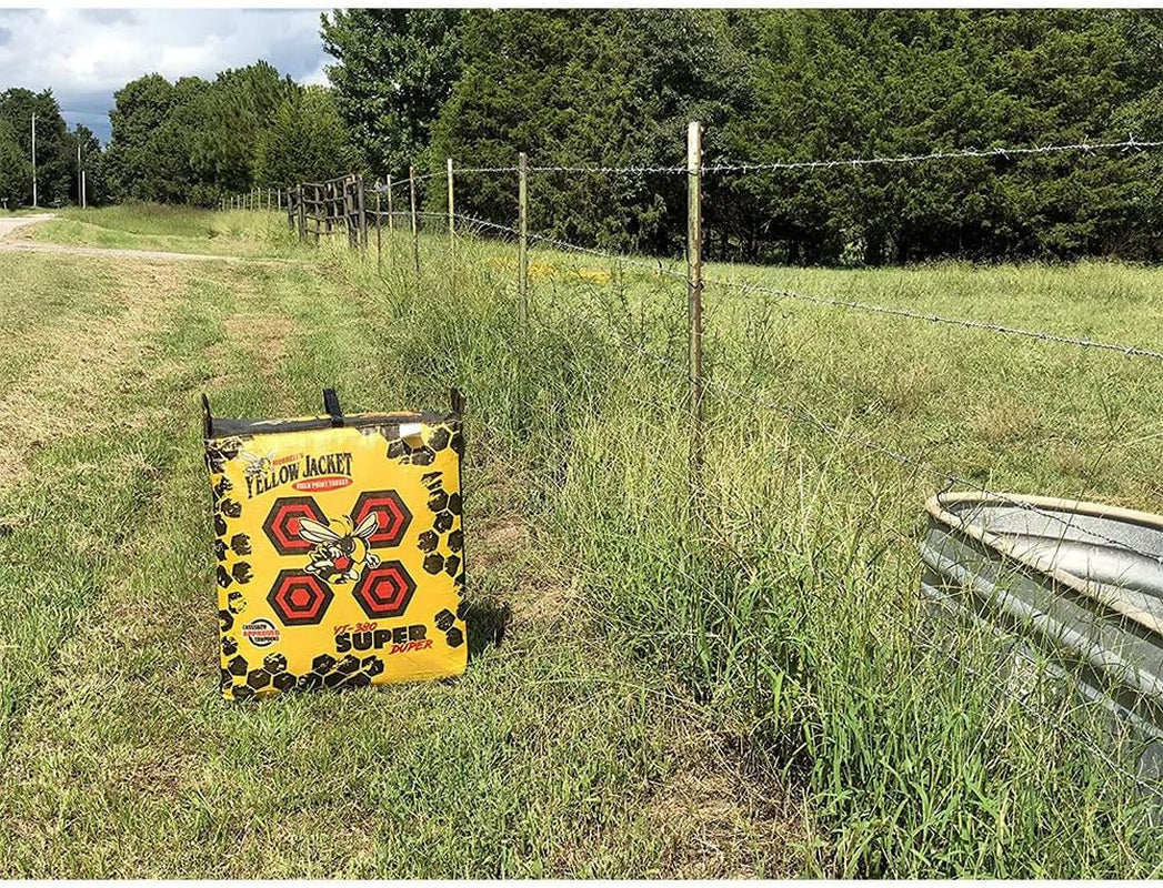 Morrell Super Duper Field Point Bow Targets Archery Block Bag, Yellow | Portable Outdoor Target Practice Equipment for High Speed Compound Bows and Crossbows