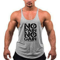 Men's Bodybuilding Stringer Tank Top — Cotton Gym Vest