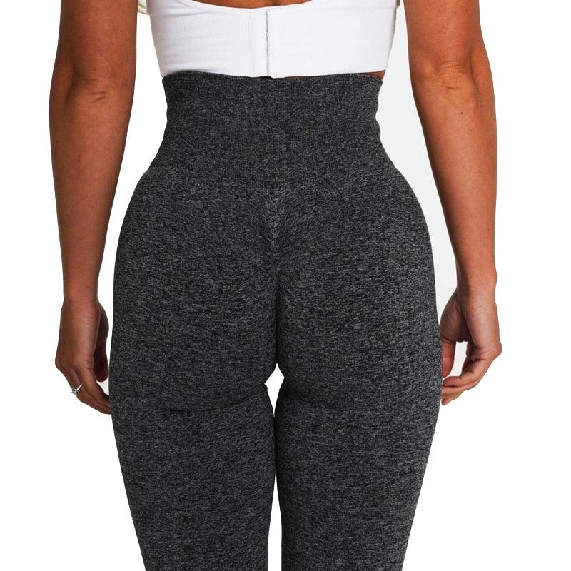 Women's Pink Seamless Lifting Leggings — High-Waist Activewear