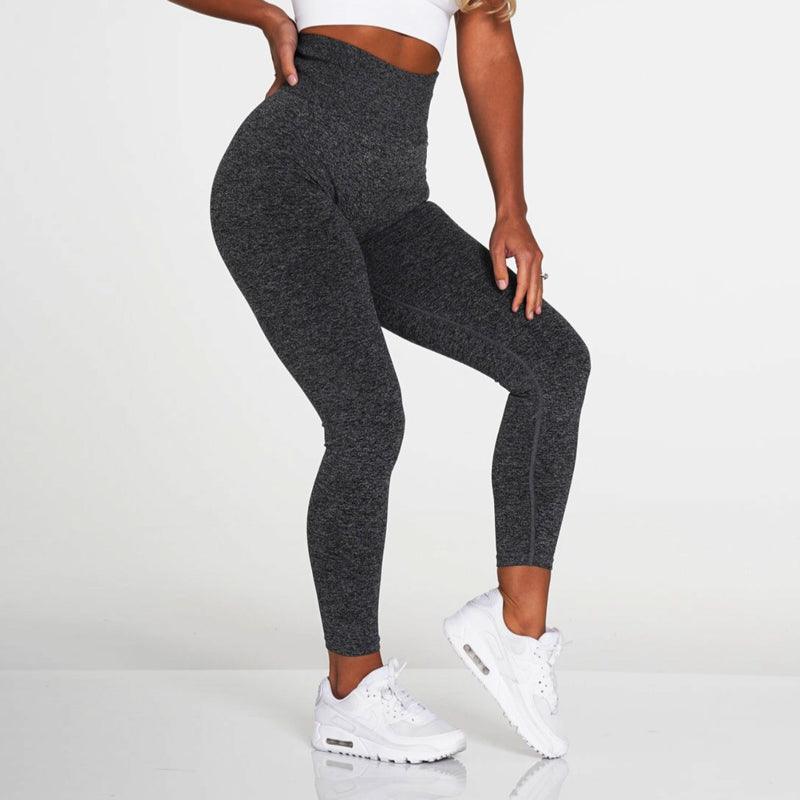 Women's Pink Seamless Lifting Leggings — High-Waist Activewear