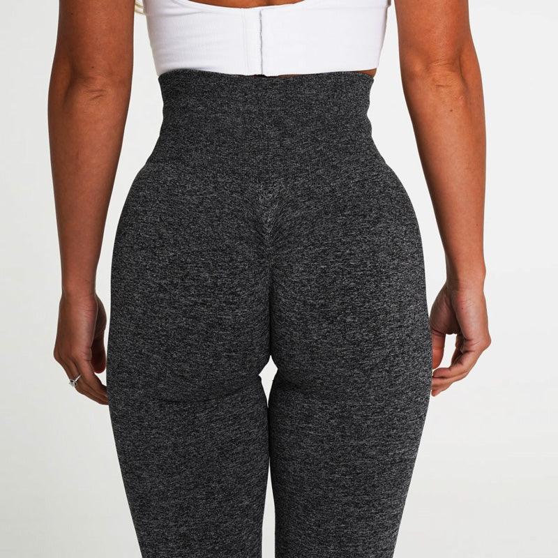 Women's Pink Seamless Lifting Leggings — High-Waist Activewear