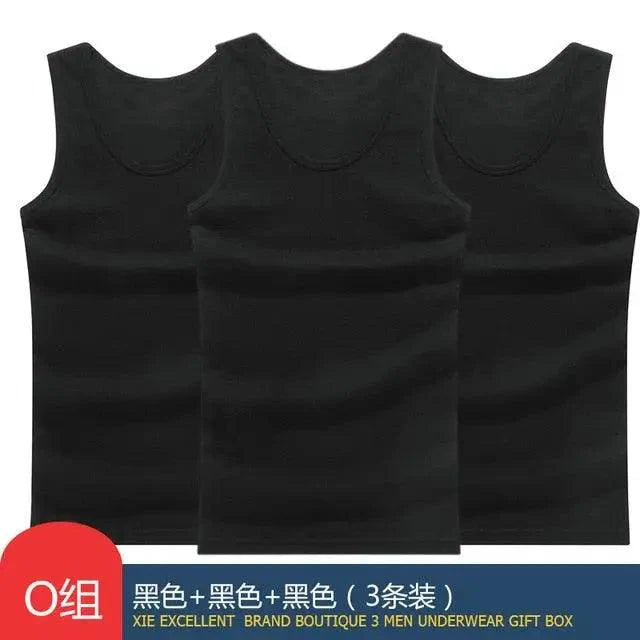 Men's Soft Cotton Sleeveless Muscle Tank Top — O-Neck Gym Vest