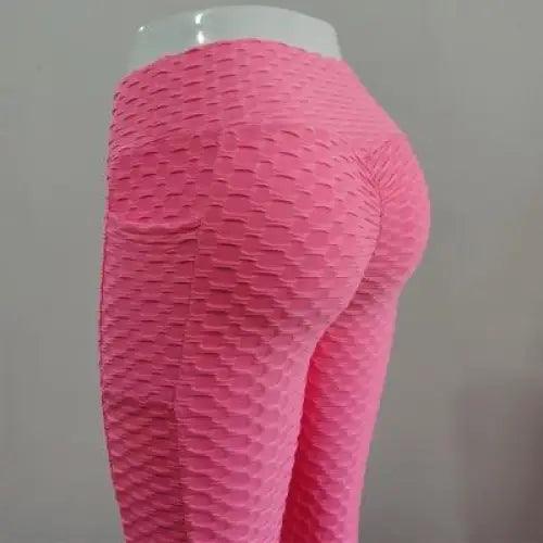 Women's High-Waist Leggings with Pockets — Push-Up Gym Pants