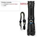 Rechargeable LED Flashlights High Lumens Waterproof Zoomable Super Bright Tactical Flashlight Powerful  USB LED CREE Flashlight  Hand Lamp For Hiking Camping Household Outdoor Sport - 3Sons Sports & Fitness