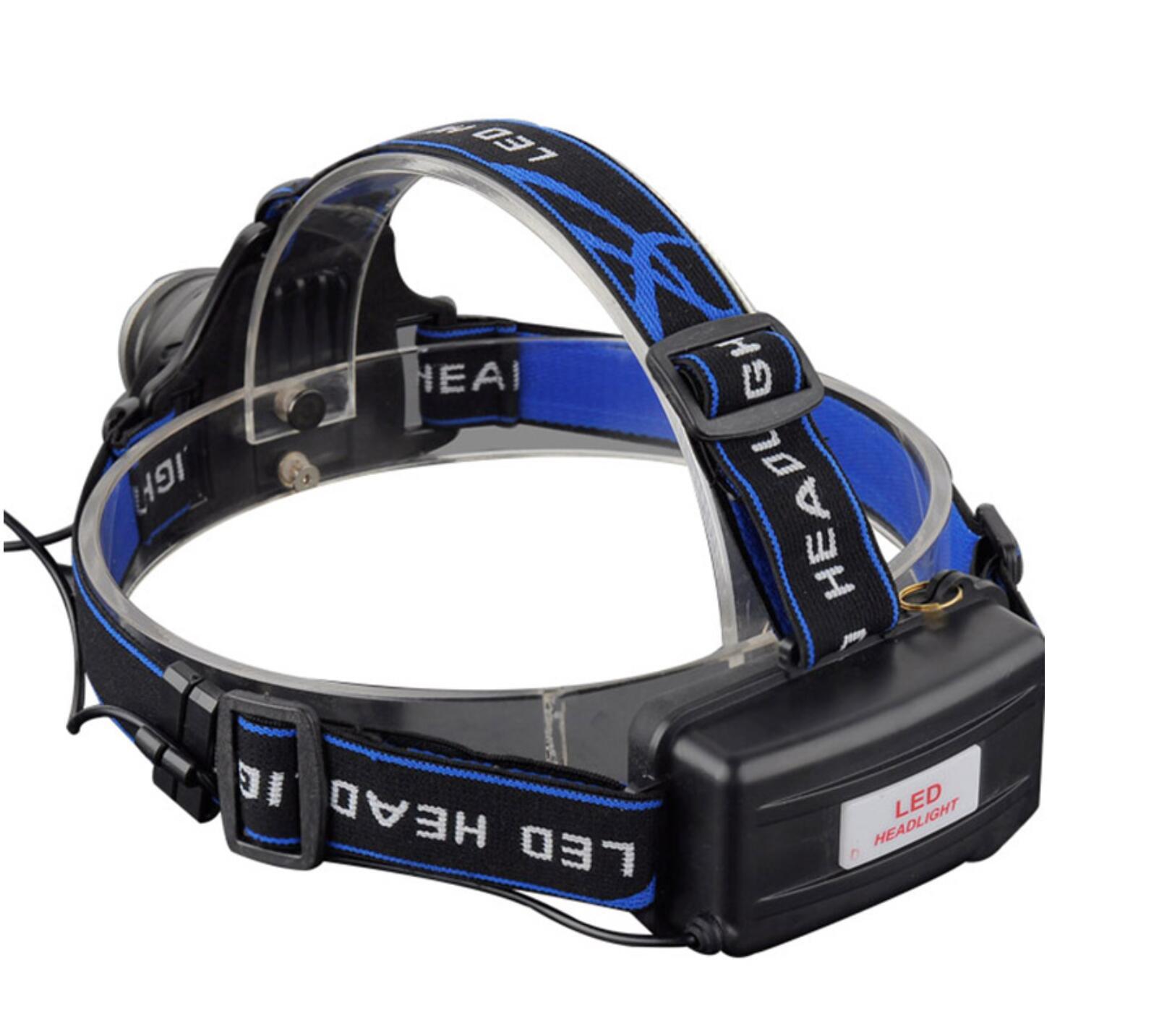 Rechargeable Ultra-bright High Lumen LED Headlamp Hands-Free USB Zoomable Headlight Waterproof  Super Bright Head Lights For Fishing Camping Hiking Riding JoggingTorch Flashlight - 3Sons Sports & Fitness