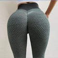 Women's High-Waist Push-Up Leggings — Breathable Gym & Yoga