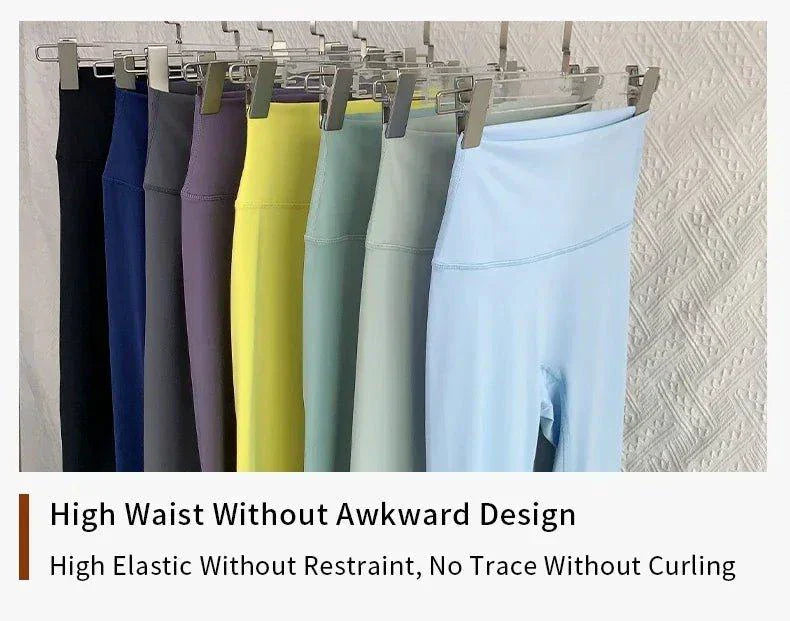 High-Waist Yoga Leggings — Breathable & Quick-Dry