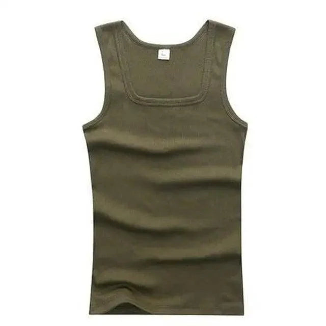 Men's Plus Size Sleeveless Gym Vest — Fitness Tank Top
