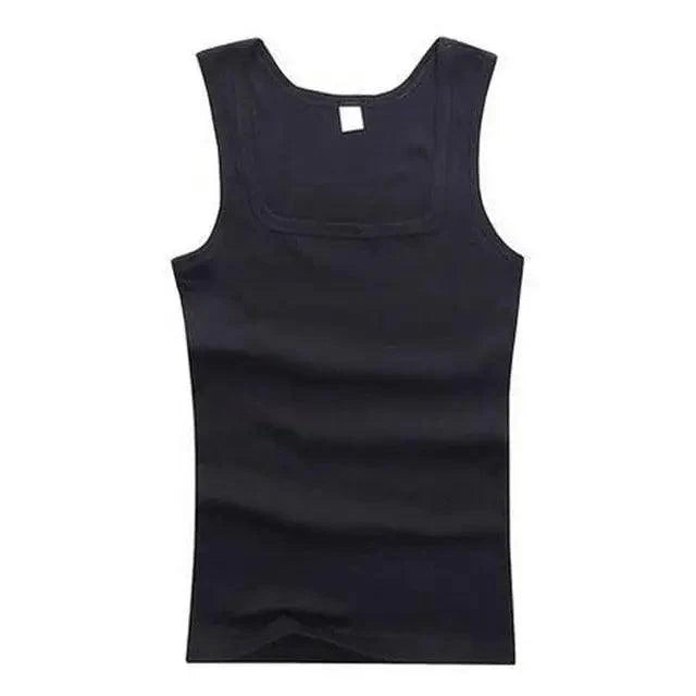 Men's Plus Size Sleeveless Gym Vest — Fitness Tank Top