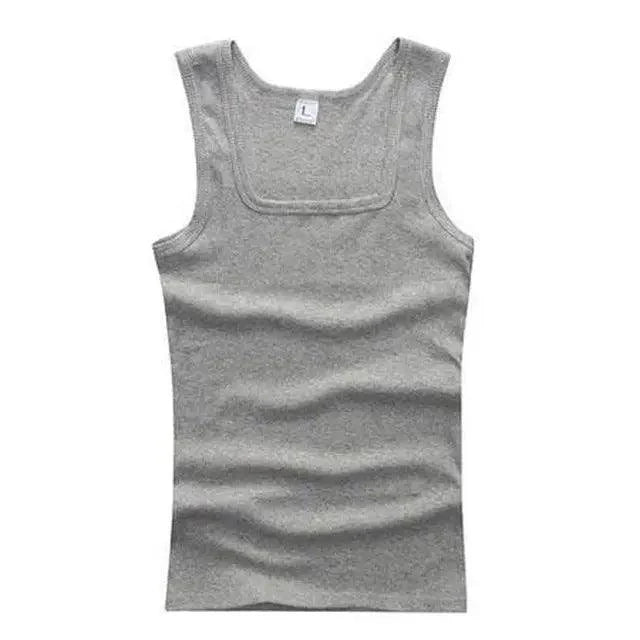 Men's Plus Size Sleeveless Gym Vest — Fitness Tank Top