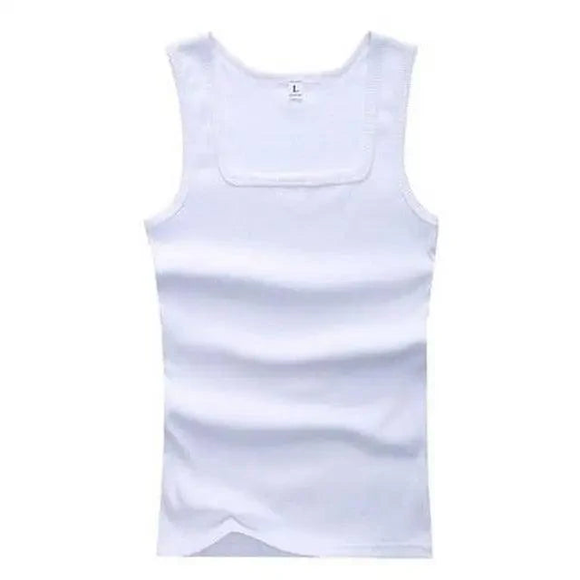 Men's Plus Size Sleeveless Gym Vest — Fitness Tank Top