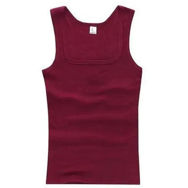 Men's Plus Size Sleeveless Gym Vest — Fitness Tank Top