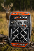 ZEUS BROADHEADS (4 PACK)-COMES WITH BOTH 100/125 GR TIPS - 3Sons Sports & Fitness